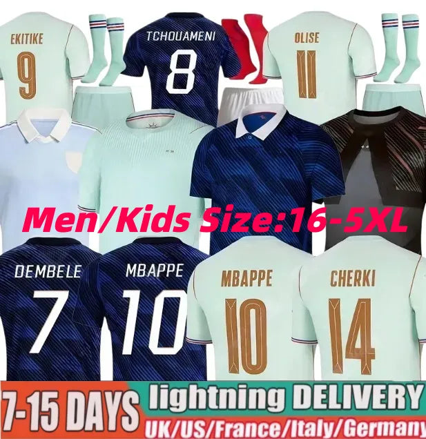 Maillot France 2026 France Jersey Worldcup Soccer Jereys MBAPPE GIROUD GRIEZMANN - SitterJersey.com