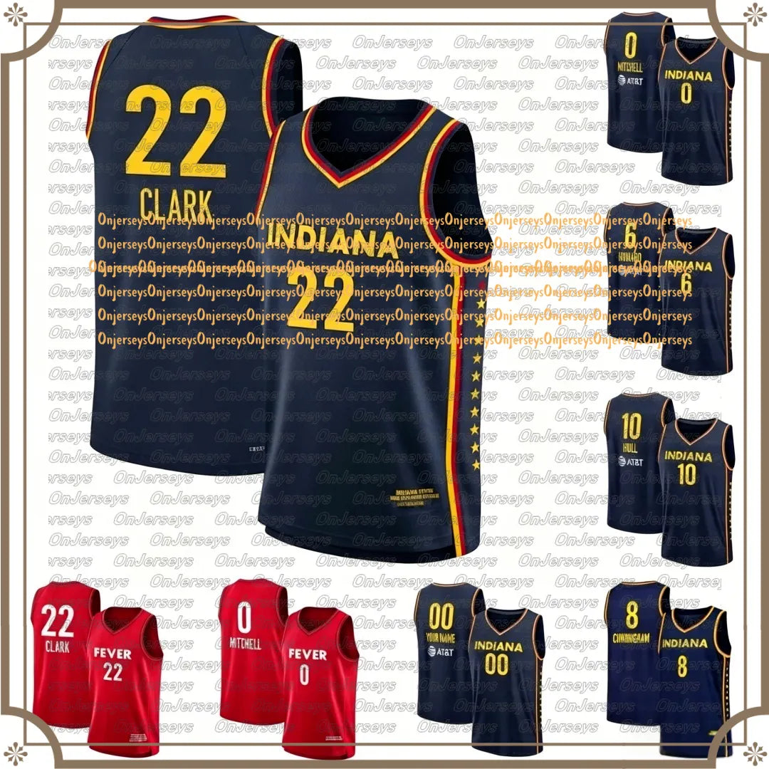 Indiana Fever 2026 WNBA Basketball Jerseys Caitlin Clark Sophie Cunningham Natas - SitterJersey.com