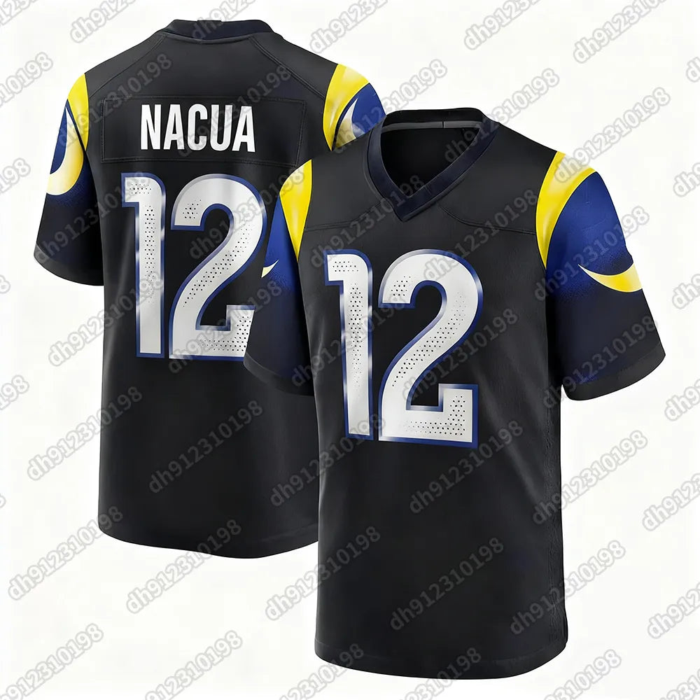 Youth/Kids #9 BOUCHER Orange Loose Breathable American Football Jerseys Embroide - SitterJersey.com