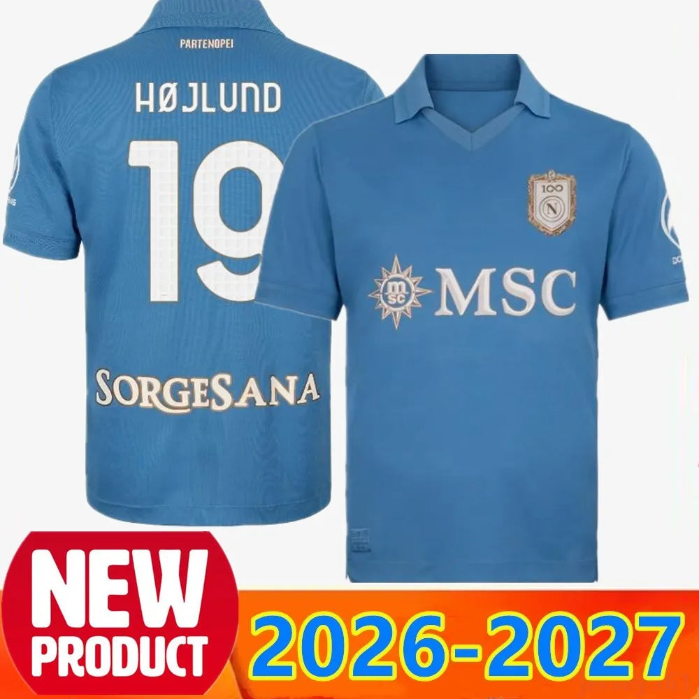 centenary DE BRUYNE SSC napooli 26 27 soccer jerseys LUKAKU Napless KVARATSKHELI - SitterJersey.com