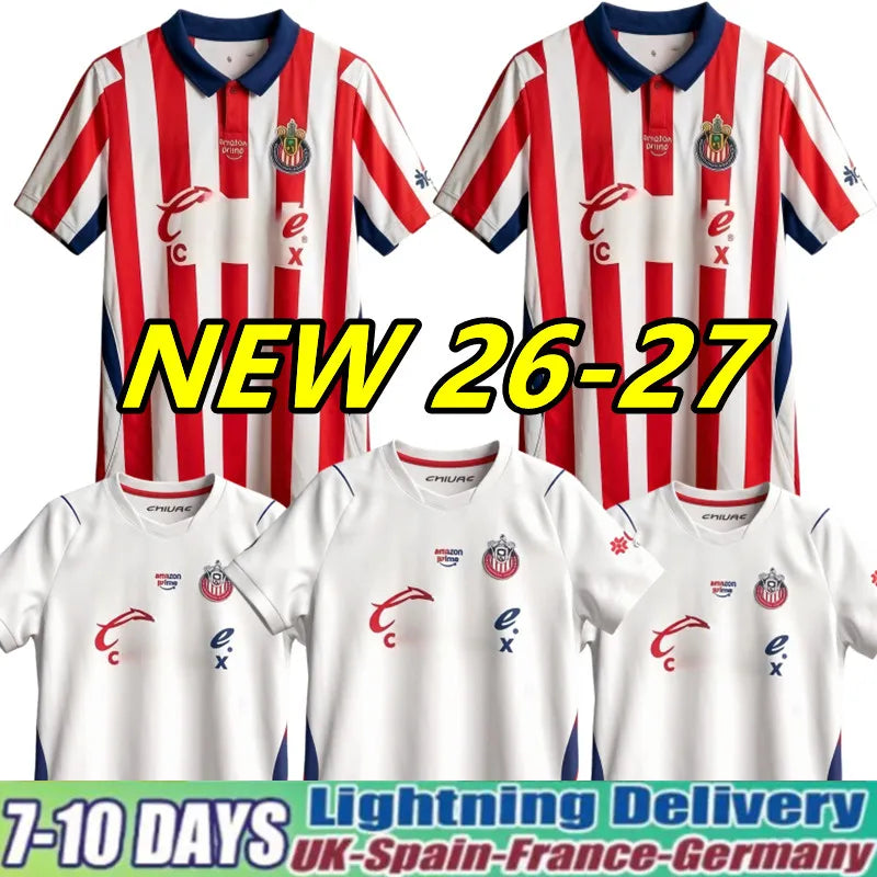 Chivas Jersey 26 27 Soccer Jersey Liga MX Club America Football Shirt Guadalajar - SitterJersey.com