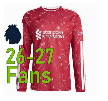 LFC 25 26 27 Liveropool Jersey ISAK WIRTZ EKITIKE M.SALAH VIRGIL Liveropool socc - SitterJersey.com