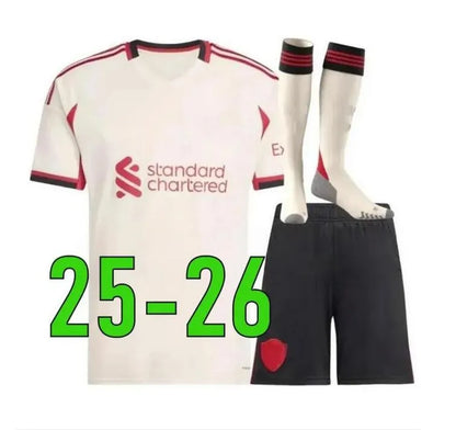LFC 25 26 27 Liveropool Jersey ISAK WIRTZ EKITIKE M.SALAH VIRGIL Liveropool socc - SitterJersey.com