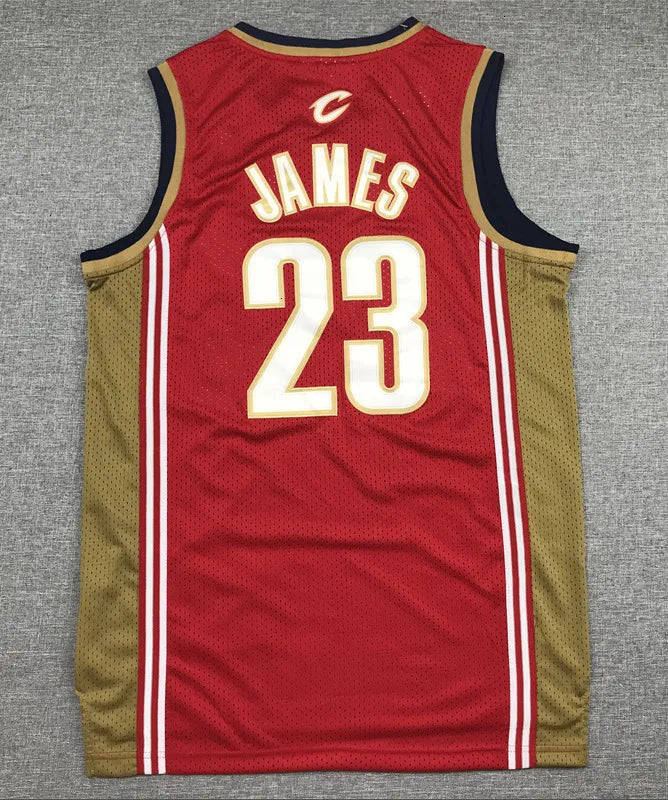 Stitched Basketball Jerseys James Bronny James Jr Cavs High School St Vincent St - SitterJersey.com