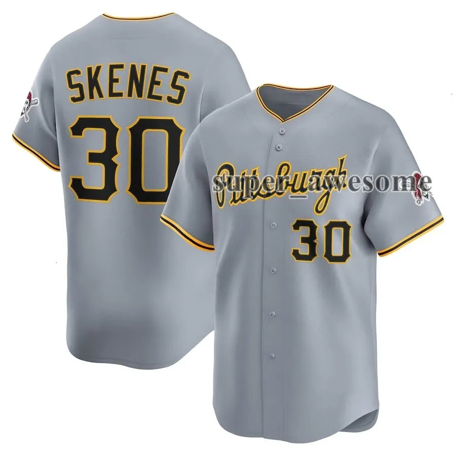 Paul Skenes Baseball Jersey Oneil Cruz Mitch Keller Bryan Reynolds Brandon Lowe  - SitterJersey.com