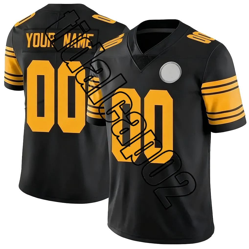 Pittsburghes SteelersS Jersey SteelersJersey 16 Drew Allar 17 Germie Bernard 71  - SitterJersey.com