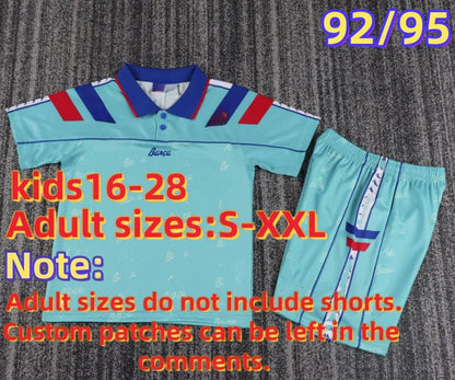 retro Barcelona jersey kids 92 95 98 99 03 04 15 16 17 RONALDINHO RIVALDO maillo - SitterJersey.com