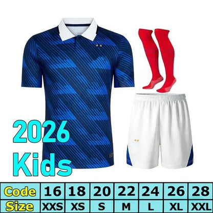 Francee jersey world cup 2026 French Soccer Jerseys MBAPPE GIROUD DEMBELE EKITIK - SitterJersey.com