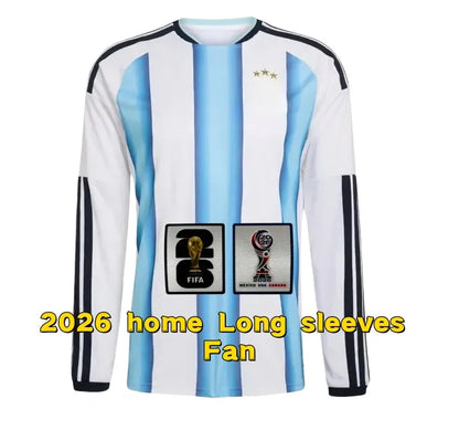 2026 Argentina World Cup 26 27 Soccer Jerseys MARADONA J ALVAREZ MESSIS DE PAUL  - SitterJersey.com