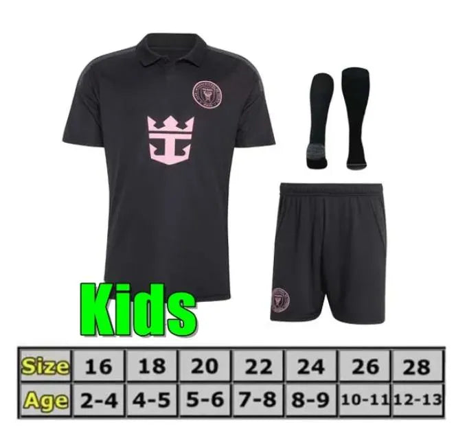 Inters Miami Soccer Jerseys 2025 2027 Mens Kids Football Kits with Messi Suarez  - SitterJersey.com