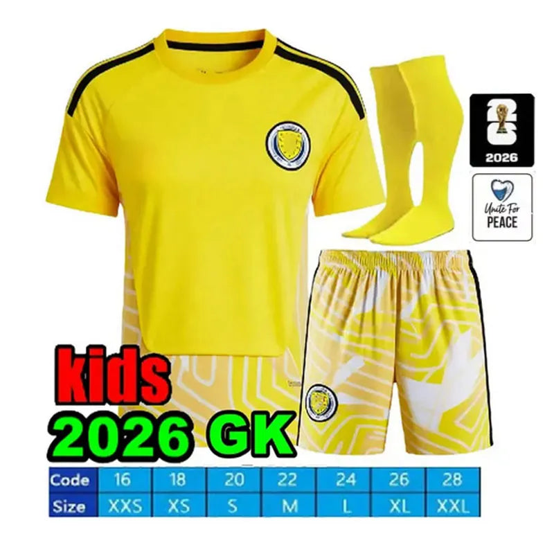 scotland football shirt 2026 World Cup ROBERTSON McTominay Soccer Jerseys 26 27  - SitterJersey.com