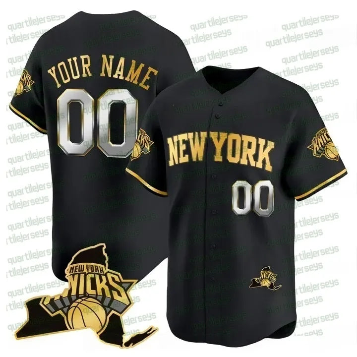 NewYork Knicks 2026 Final Champion Baseball Jersey Jalen Brunson Karl-Anthony To - SitterJersey.com