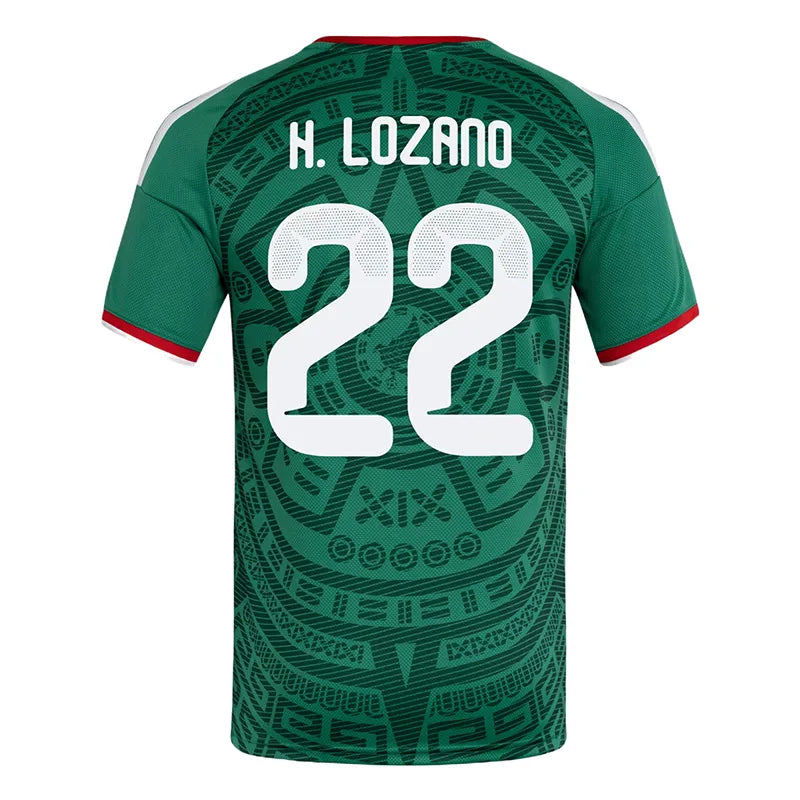 Mexico 2026 2027 Copa America RAUL A. VEGA CHICHARITO Soccer Jerseys H. LOZANO 2 - SitterJersey.com