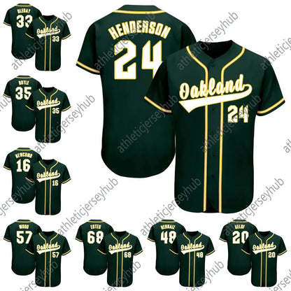 Mens Custom Stitched Baseball Jerseys - 9 Reggie, 26 Matt, 24 Rickey, 2 Khris, 2 - SitterJersey.com