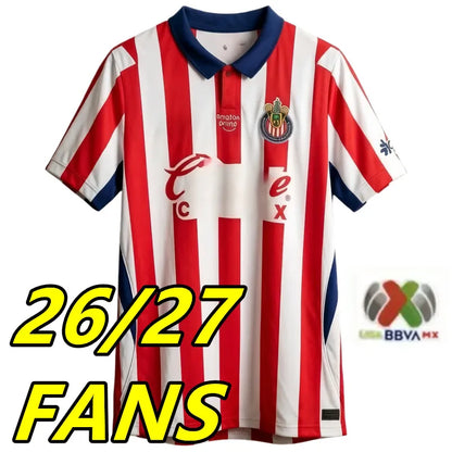 Chivas Jersey 26 27 Soccer Jersey Liga MX Club America Football Shirt Guadalajar - SitterJersey.com