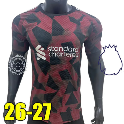 2026 ISAK EKITIKE WIRTZ DIOGO J. KERKEZ FRIMPONG M.SALAH liverpool 26 27 FC Foot - SitterJersey.com