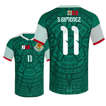 Mexico Jersey Luis Chavez NO 24 World Cup 2026 Mexican National Team Sports T sh - SitterJersey.com