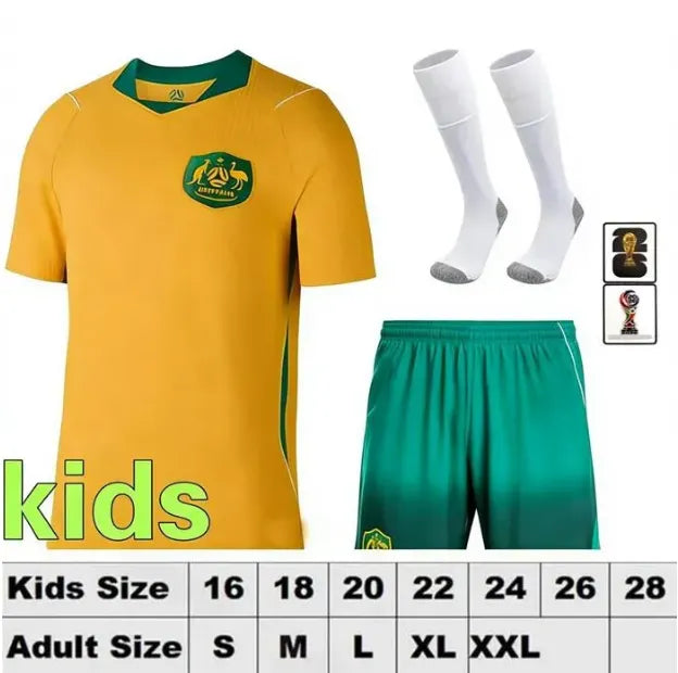 2026 Australia World Cup Soccer Jerseys national team 26 27 KENNEDY CATLEY HRUST - SitterJersey.com