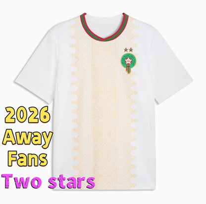 25 26 Morocco Soccer T Shirt NO10 Brahim HAKIMI ZIYECH Player Youth Sport Footba - SitterJersey.com