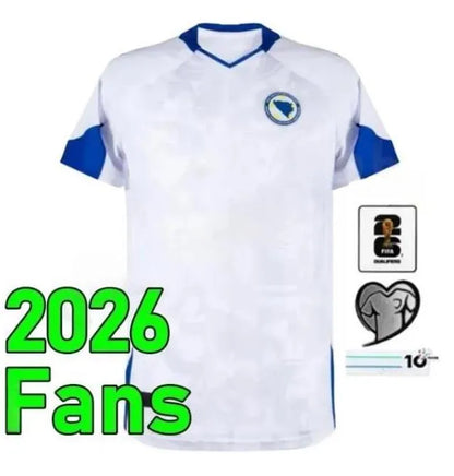 2026 Bosnia-Herzegovina World Cup Jerseys Bosnia and Herzegovina Dzeko Soccer Je - SitterJersey.com