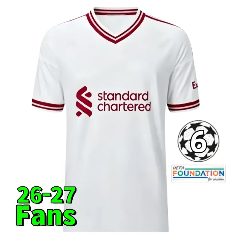 liverpooll 25 26 27The Reds Mohamed ISAK WIRTZ MAC ALLISTER Home Away men Soccer - SitterJersey.com