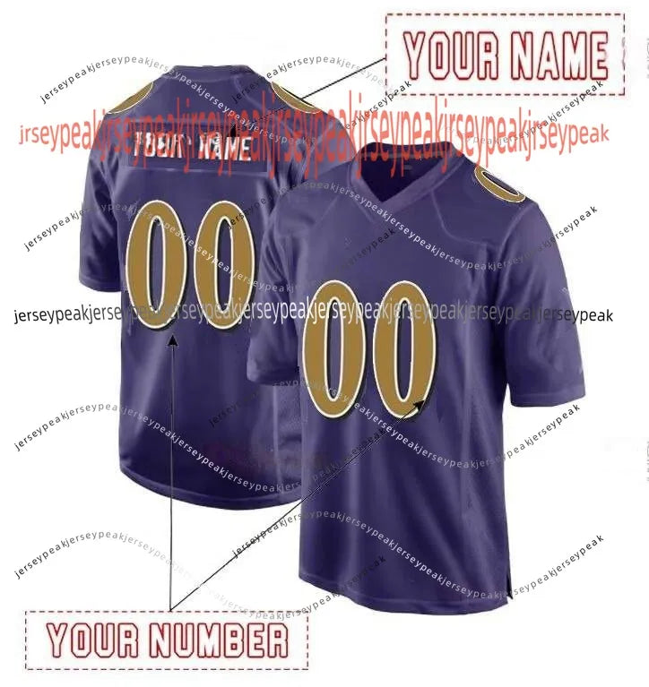 Derrick Henry Lamar Jackson jersey Zay Flowers Roquan Smith Hamilton Bateman And - SitterJersey.com
