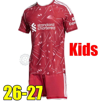 2026 ISAK EKITIKE WIRTZ DIOGO J. KERKEZ FRIMPONG M.SALAH liverpool 26 27 FC Foot - SitterJersey.com