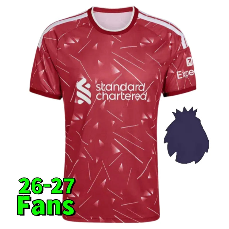 liverpooll 25 26 27The Reds Mohamed ISAK WIRTZ MAC ALLISTER Home Away men Soccer - SitterJersey.com