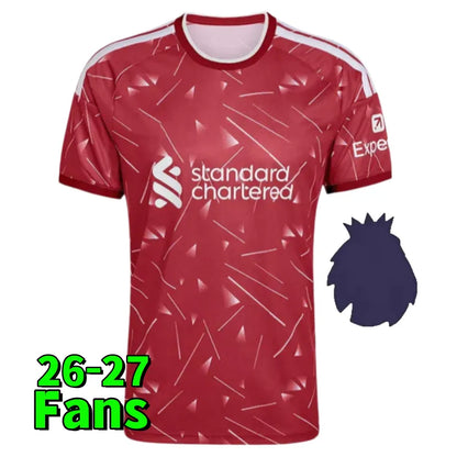 liverpooll 25 26 27The Reds Mohamed ISAK WIRTZ MAC ALLISTER Home Away men Soccer - SitterJersey.com