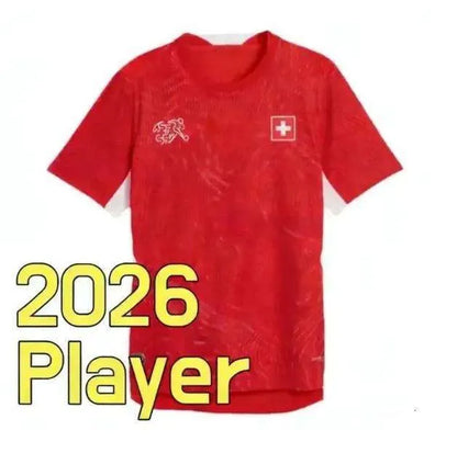 Switzerland Jersey 2026 World Cup National Team Soccer Jerseys 26 27 ELVEDI AKAN - SitterJersey.com