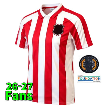 2026-27 sunderland Soccer JerseyS Home away third 25/26 RED BLACK KIDS s STEWART - SitterJersey.com