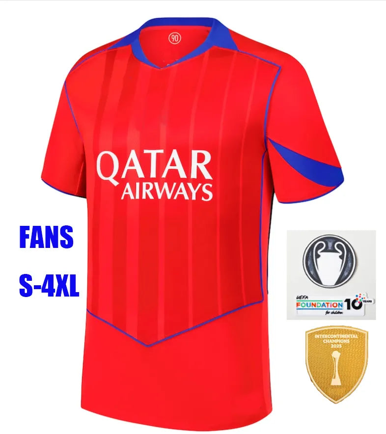 maillot PSGES jerseys 26 27 avec flocage Labubu Kvaratskhelia Night Edition JOAO - SitterJersey.com