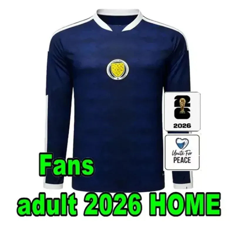 scotland football shirt 2026 World Cup ROBERTSON McTominay Soccer Jerseys 26 27  - SitterJersey.com