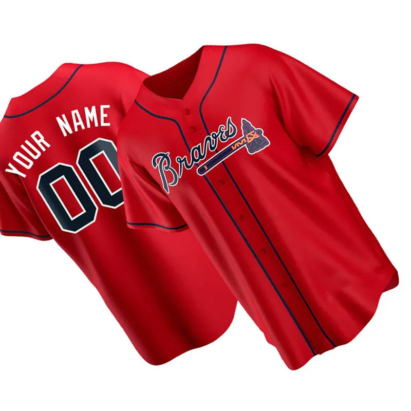 USA 250 Fourth of July Baseball Jersey 2026 Atlantacity Braves Jersey 1 Albies 5 - SitterJersey.com