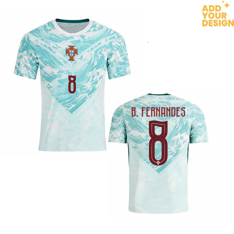 2026 Portugal soccer jerseys B.FERNANDES R. Leao JOAO FELIX BERMARDO camisa de f - SitterJersey.com