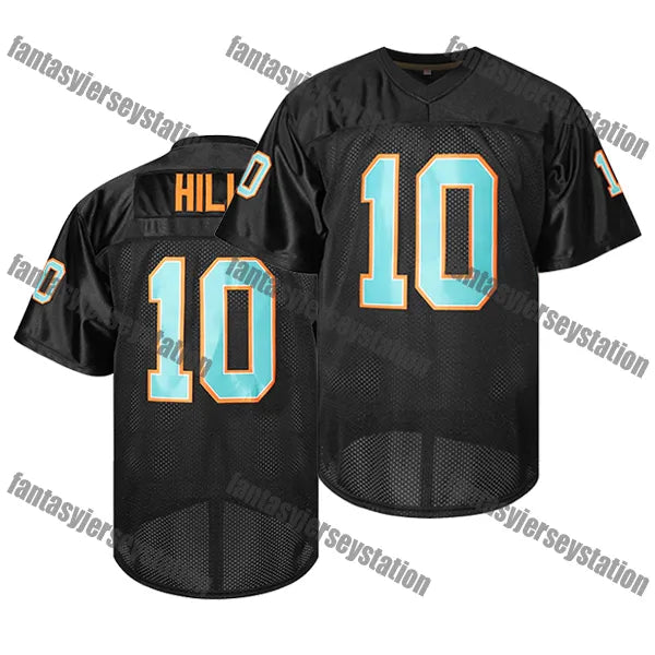 IN STOCK Mens 7 Orange Embroidered Elway Polyester Football Jersey, V-Neck Short - SitterJersey.com