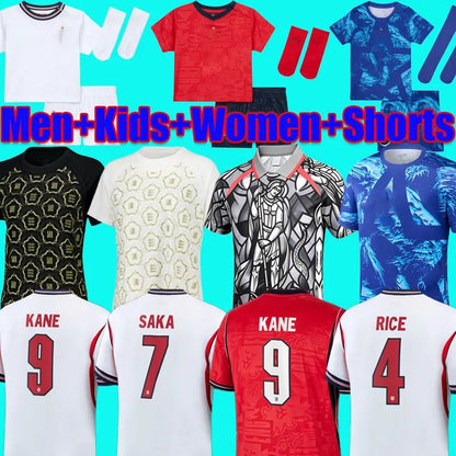 England Football Kit 2026 England World Cup 2026 Football Shirt Soccer Jerseys KANE BELLINGHAM EZE SAKA PALMER RICE FODEN Kids Mens Women 26 27 Kit - SitterJersey.com