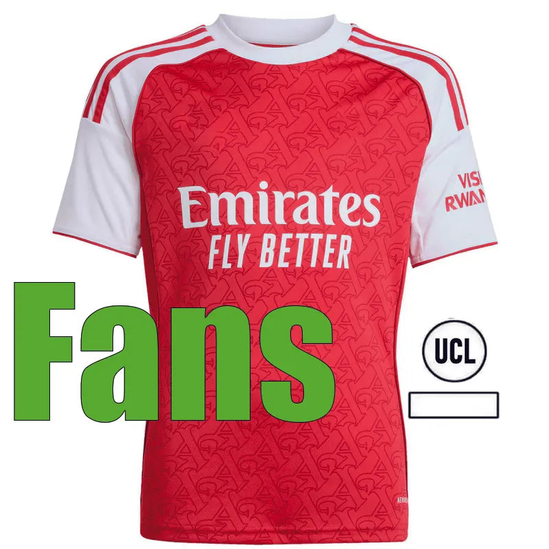 26 27 SMITH ROWE SAKA soccer jerseys Fans Player MARTINELLI TIERNEY 2025 2026 RI - SitterJersey.com
