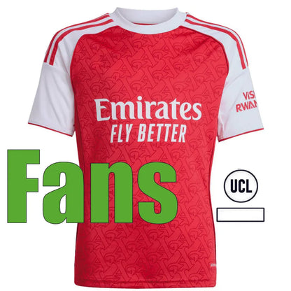 26 27 SMITH ROWE SAKA soccer jerseys Fans Player MARTINELLI TIERNEY 2025 2026 RI - SitterJersey.com