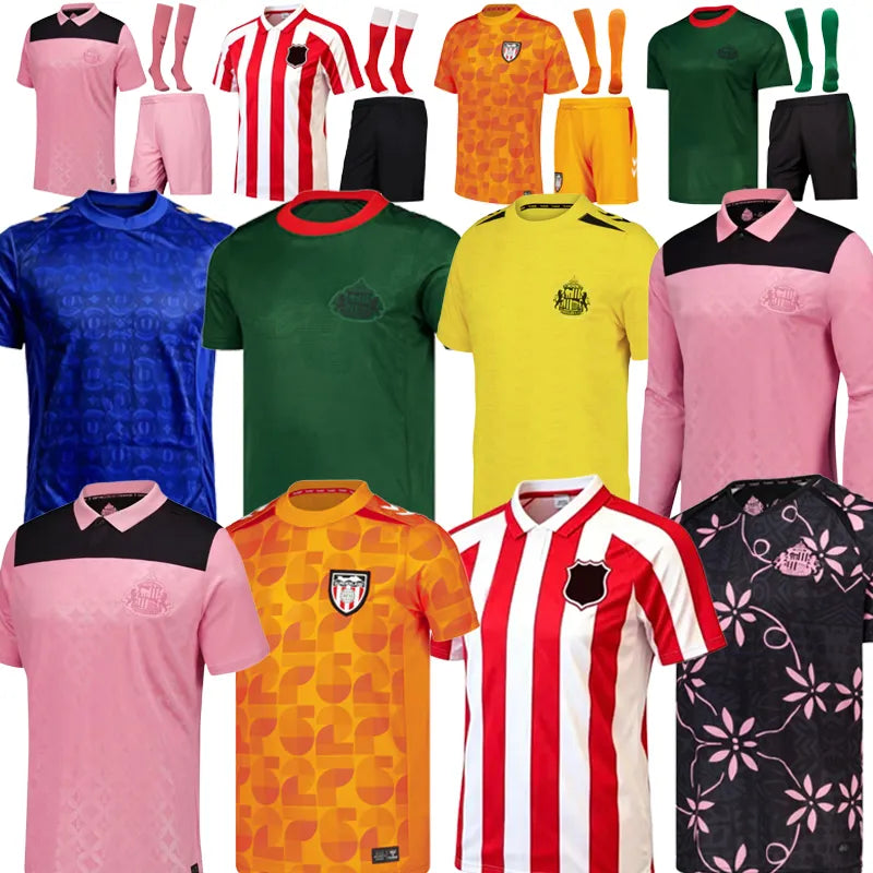 26 27 SUNDERLAND Soccer JerseyS Home away third 2026 St. Patrick Day KIDS STEWAR - SitterJersey.com