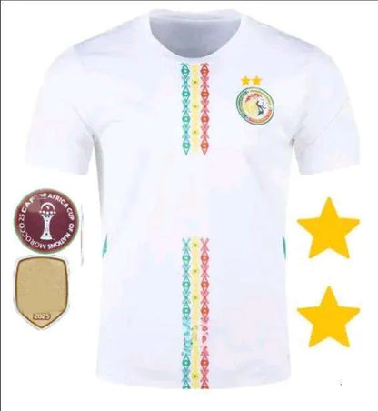 2 Star Senegal Soccer Jerseys 2025 2026 National Team SARR P.M.SARR N.JACKSON DI - SitterJersey.com
