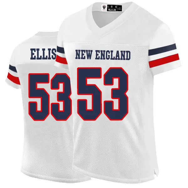 10 Drake Maye Football Jerseys Christian Gonzalez Rhamondre Stevenson Demario Do - SitterJersey.com