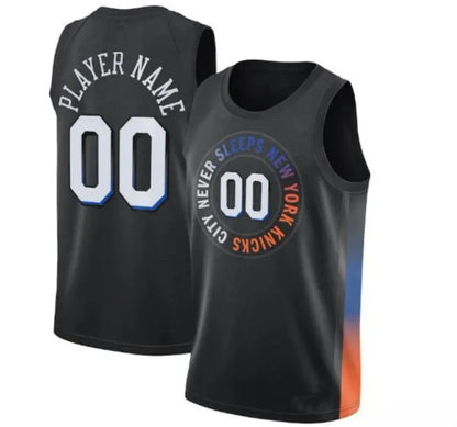 Custom Jalen Brunson Karl Anthony Towns Basketball Jerseys Josh Hart Mikal Bridg - SitterJersey.com