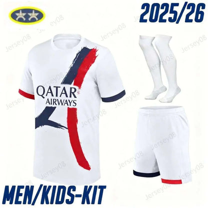 Psges Jersey 25 26 27 Ousmane Dembele Kvaratskhelia Maillot De Football Shirt To - SitterJersey.com