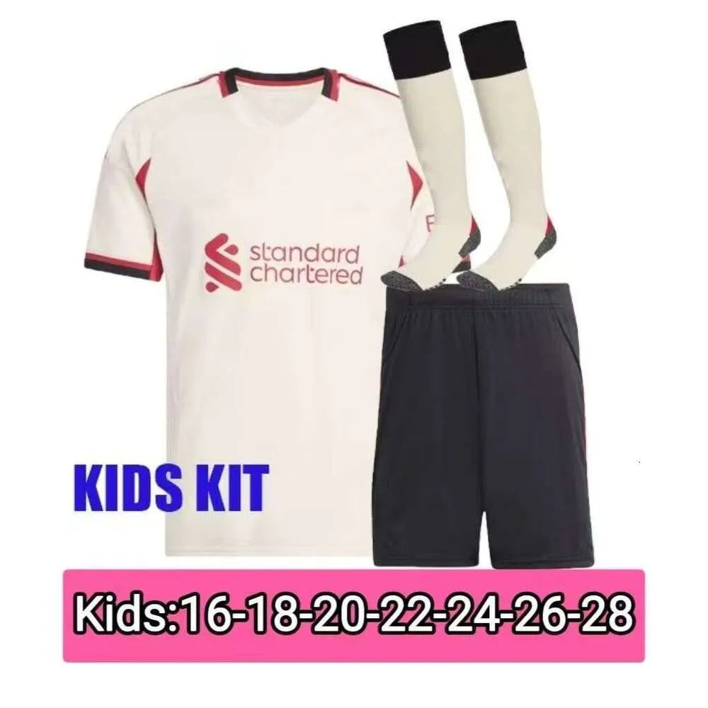 Liverpool Kit 25 26 27 Soccer Jerseys Mohamed Salah ISAK Wirtz Ekitike SZOBOSZLA - SitterJersey.com