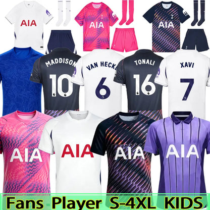 26 27 Tottenha soccer jerseys MADDISON JOHNSON 3rd BISSOUMA KULUSEVSKI UDOGIE LU - SitterJersey.com