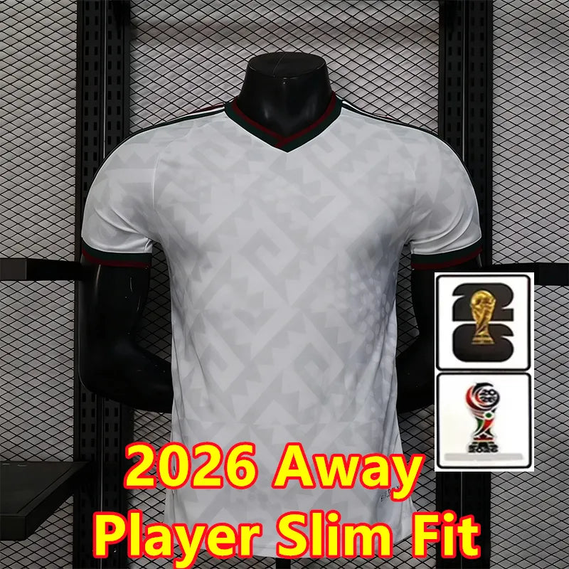 Mexico 2026 2027 Copa America RAUL A. VEGA CHICHARITO Soccer Jerseys H. LOZANO 2 - SitterJersey.com