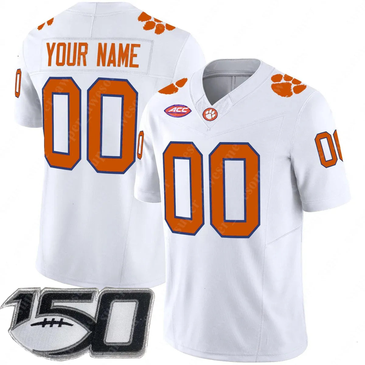 Cade Klubnik CU Tigers Football Jersey Adam Randall TJ Parker Antonio Williams B - SitterJersey.com