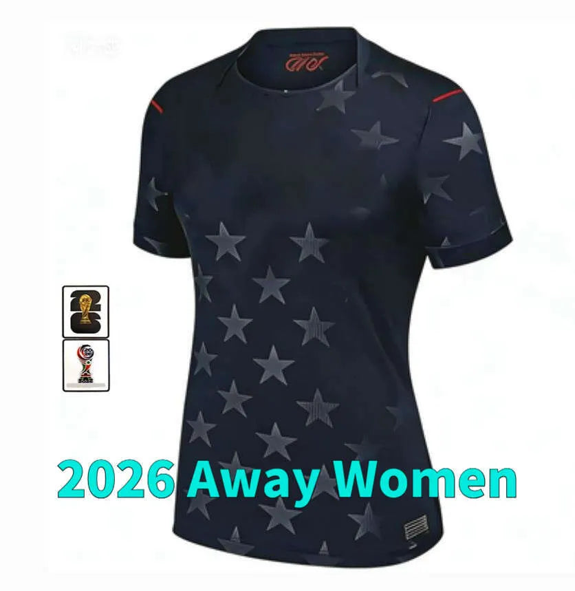 Usa Soccerjersey 2026 World Cup PULISIC BALOGUN Football Jersey AARONSON WRIGHT  - SitterJersey.com