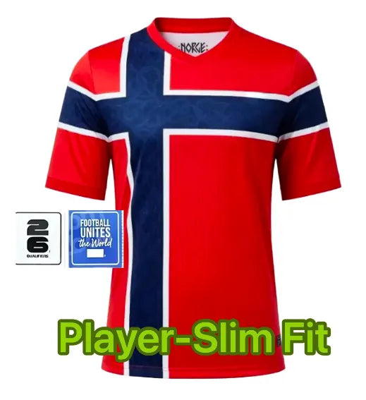 2025 2026 Norway World Cup Soccer Jerseys HAALAND Odegaard STRAND Sorloth BERG N - SitterJersey.com